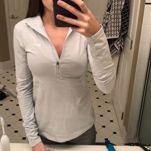 Light Blue Nike Quarter Zip